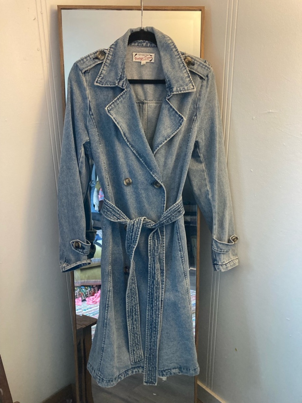 Stoosh Light Blue Vintage Denim Jacket